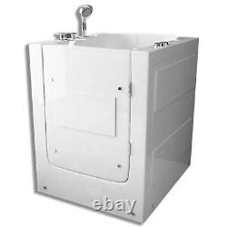 Whirlpool Walk-in Bath Tub 36.5 x 32.5 7 jets with Integrated Seat FLORIDA