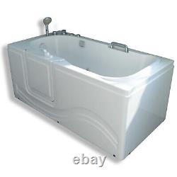 Whirlpool Walk-in Bath Tub 60 x 30 6 jets SPA Hot tub with door model DOLLY